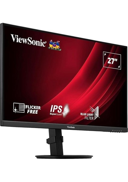 Vıewsonıc VG2709-2K-MHD 27" 5ms 2560X1440 Hdmı/dp Pıvot Siyah IPS LED Monıtor