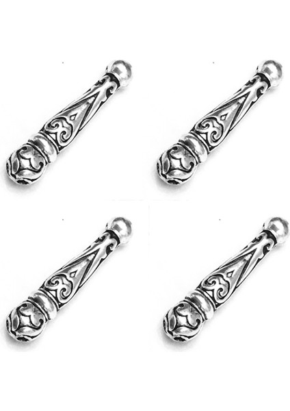 925 Ayar Gümüş Tesbih Imamesi 32 mm 3,5 Gram No. 6898