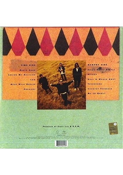R.e.m. Out Of Time (Remastered) Lp Plak