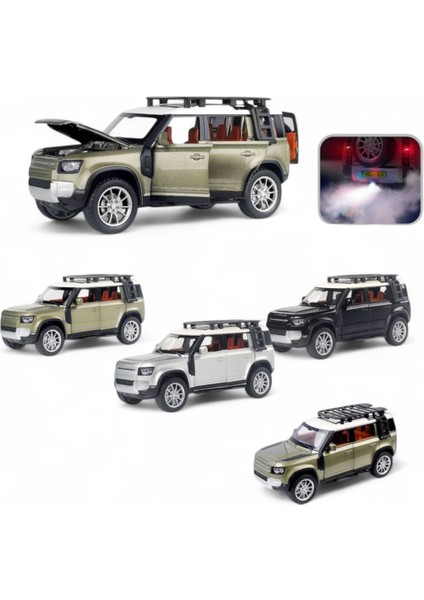 Çek Bırak 1:22 Sesli ve Işıklı Buharlı Df Metal Jeep Beyaz fiyatları