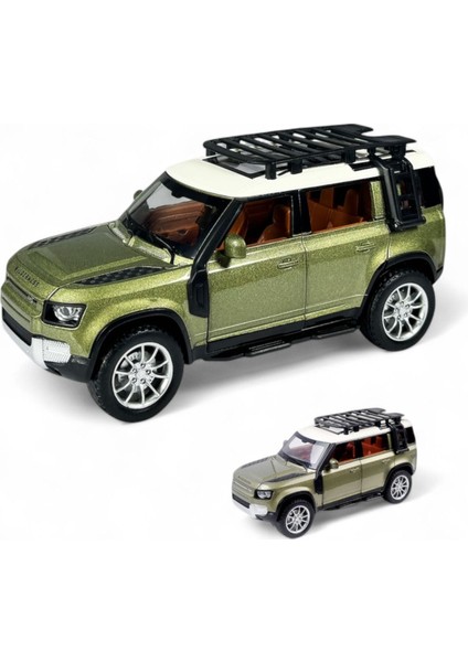 Kutulu Çek Bırak 1:22 Sesli ve Işıklı Safari Metal Jeep Yeşil fiyatları