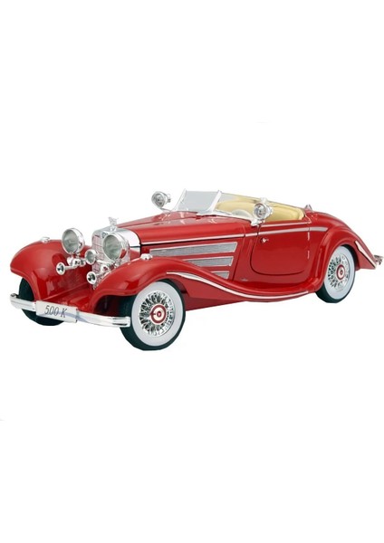 1936 Mercedes Benz 500 Metal Model Araba