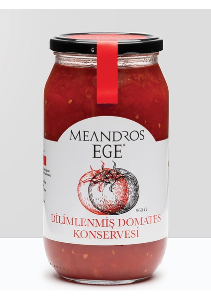 Doğranmış Domates (Yaz Domatesi) 960 gr
