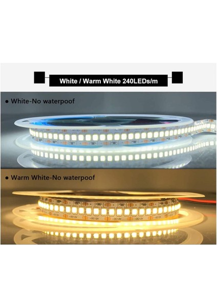 Gold 240 Ledli Iç Mekan Şerit LED Gunışığı Işık CT-4538 fırsatları