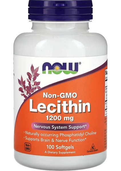 Non-Gmo Lecithin 1200 mg 100 Softjel