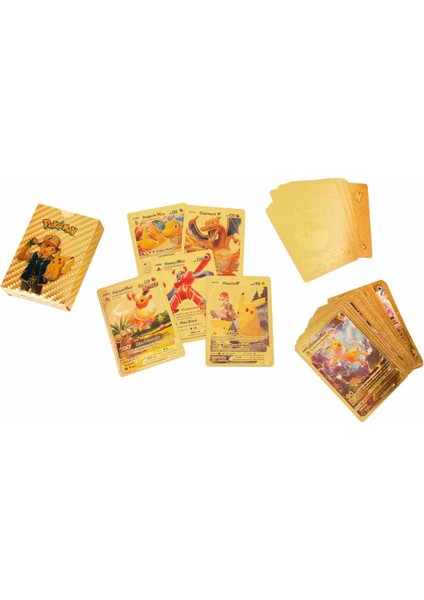 Nessiworld Pokemon Starter Kartları Gold 55'li Paket