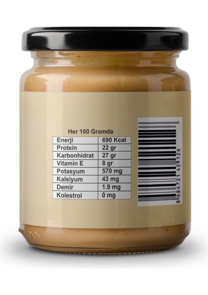 Peanut Butter 350GR Fıstık Ezme Şekersiz