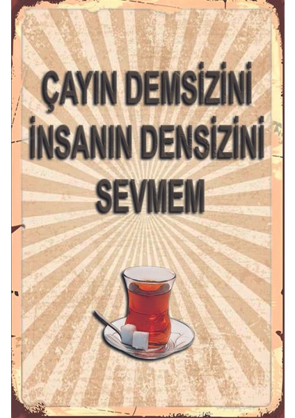 Ahşap Poster "retro Ahşap Poster" Mobilya