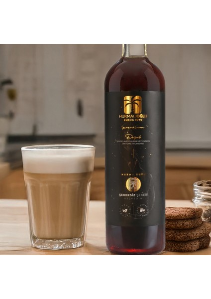 Hurma Suyu 950 Gr. Cam Şişe - %10 Daha Yoğun Kıvamlı - Hurma Meyvesinden Doğal Tatlandırma modelleri