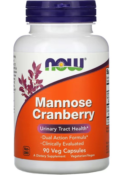 Mannose Cranberry 90 Veggie Capsules
