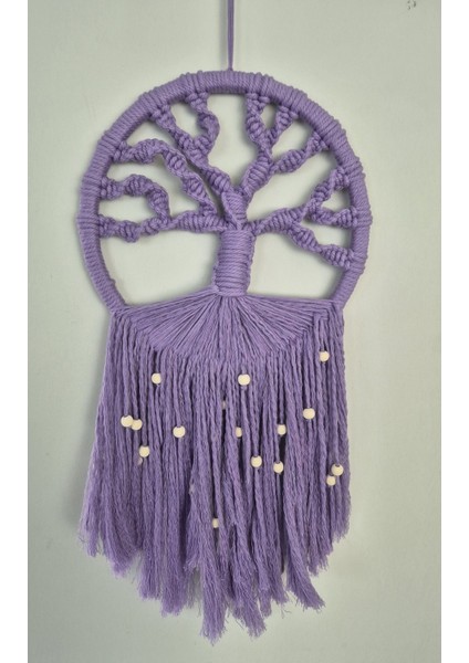 Makrome Hayat Ağacı Duvar Süsü modelleri