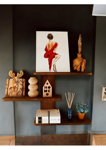 Ahşap Raf- Duvar Rafı- Ahşap Duvar Dekoru- Duvar Dekorasyon Ürünü- Raf- fiyatları