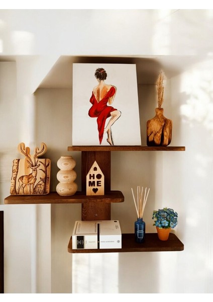 Ahşap Raf- Duvar Rafı- Ahşap Duvar Dekoru- Duvar Dekorasyon Ürünü- Raf- indirimleri