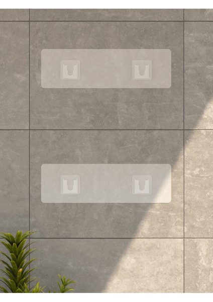 Mithra Life 2 Adet Düzenleyici Yapışkanlı Banyo Organizer Duş Rafı MIT1146