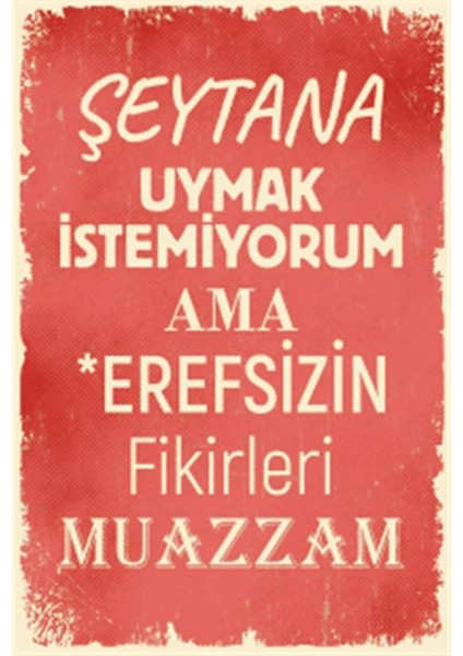 Retro Duvar Tablosu