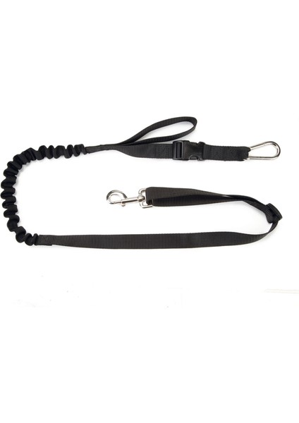 Köpek Yürüyüş ve Koşu Şok Emicili Gezdirme Kayışı ve Bel Kemeri, Siyah, 100-130CM, 25MM Nrmsa fiyatları