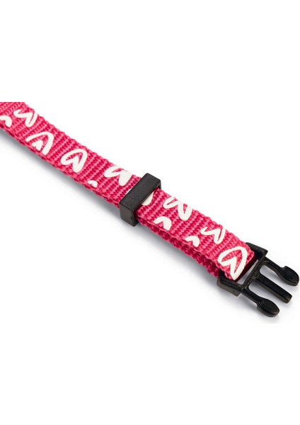Kedi Boyun Tasması, Zilli, Pembe, 20-30CM Nrmsa
