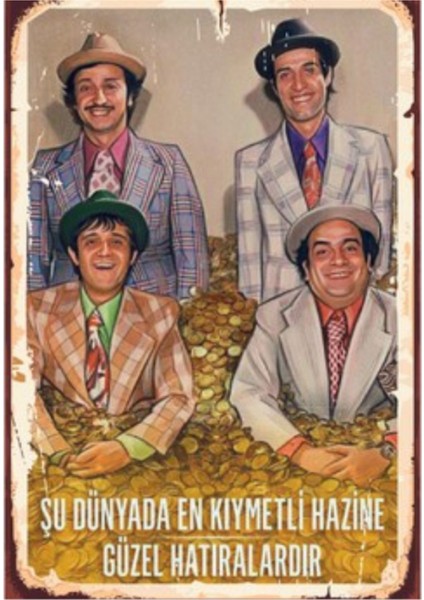 Retro Duvar Tablosu