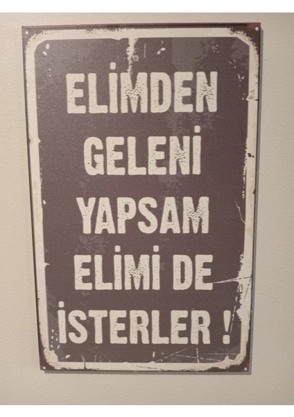 Retro Duvar Tablosu