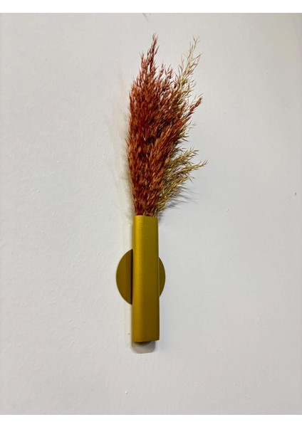 Çiçeklik Modern Dekoratif Duvar Süsü Gold Duvara Monte Çiçek Süs fiyatları