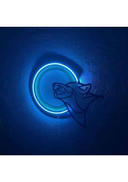 Kurt Neon Metal Duvar Dekor Hayvan Temalı Neon fiyatları