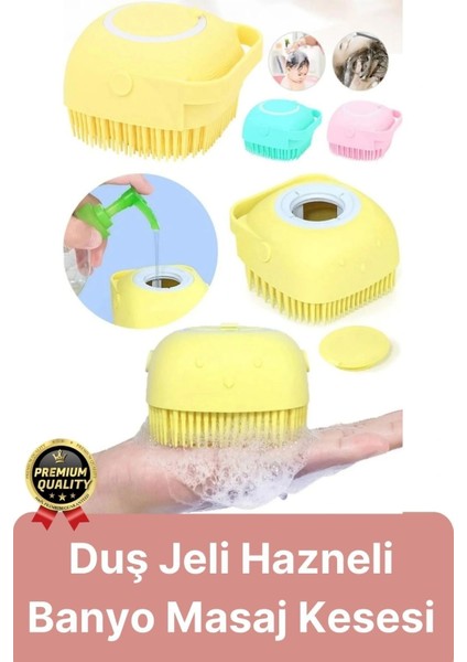 Çok Amaçlı Silikon Duş Fırçası Kesesi