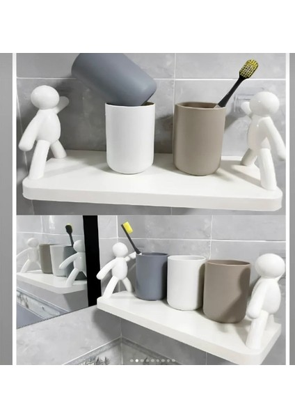 Insan Figürlü Çok Amaçlı Duvar Rafı modelleri