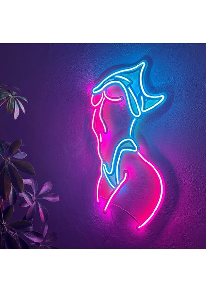 Femme Fatale Neon Metal Duvar Dekor Yazı Temalı Neon fiyatları