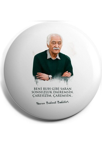 Yavuz Bülent Bakiler Iğneli Rozet