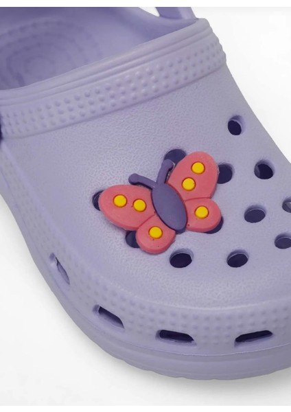 Kinetix Frog-Bebe 19/24 Çocuk Ilk Adım Önü Kapalı Pvc Terlik