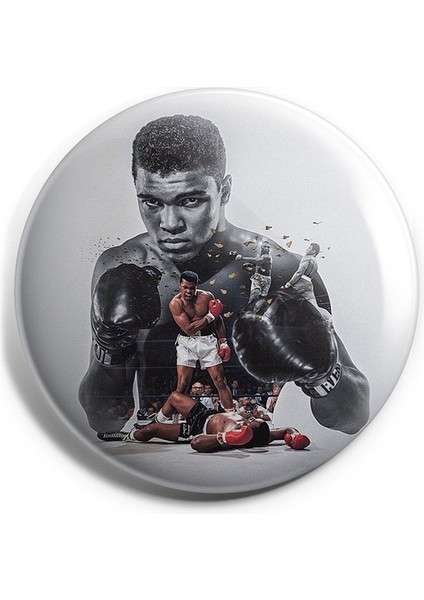 Muhammed Ali V7 Iğneli Çanta Rozeti