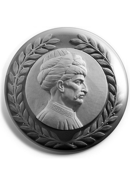Kanuni Sultan Süleyman Iğneli Çanta Rozeti