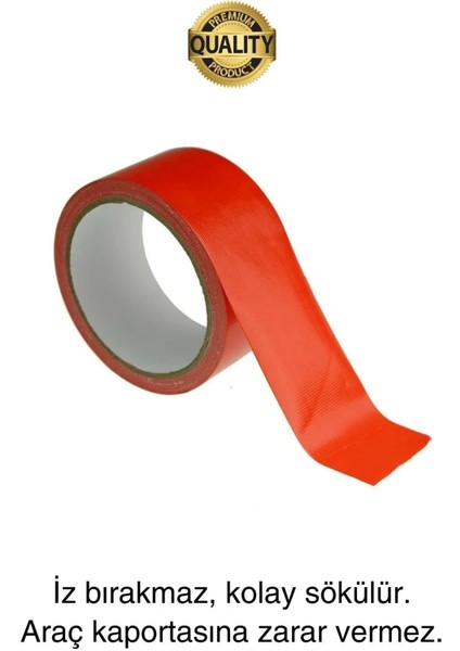 Iz Bırakmaz 50 mm x 30 mt Araba Montaj Bandı Oto Araç Sabitleme Bant Ekstra Güçlü Suya Dayanıklı