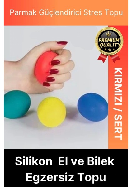 Özel Üretim Silikon El Bilek Parmak Kaslarını Geliştiren Güçlendiren Çalıştıran Topu