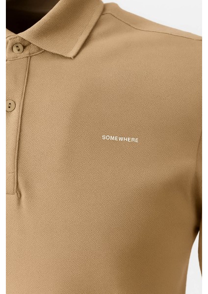 Polo Yaka Vizon Erkek T-Shirt 2061 modelleri