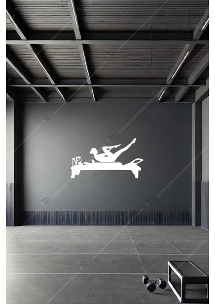 Reformer Pilates Aletli Pilates Temalı Ahşap Duvar Dekoru modelleri