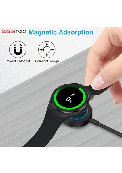 Samsung Galaxy Watch Ultra -6-5-4-3-2-1 Serileri Usb Giriş Samsung Watch Saat Şarjı Manyetik Akıllı Saat Şarjı Yeni Nesil Sağlam