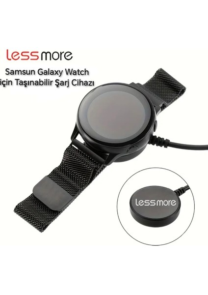 Samsung Galaxy Watch Ultra -6-5-4-3-2-1 Serileri Usb Giriş Samsung Watch Saat Şarjı Manyetik Akıllı Saat Şarjı Yeni Nesil Sağlam