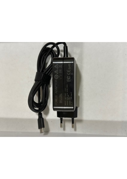 Asus Uyumlu 65 Watt Type-C Adaptör 20 Volt 3.25 Amper Typec Adaptör