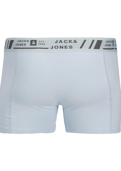 Erkek 3'lü Düz Renk Boxer Seti - Jacangus Model