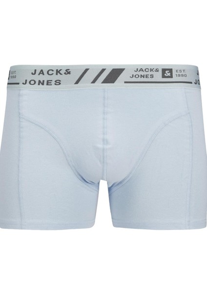 Erkek 3'lü Düz Renk Boxer Seti - Jacangus Model