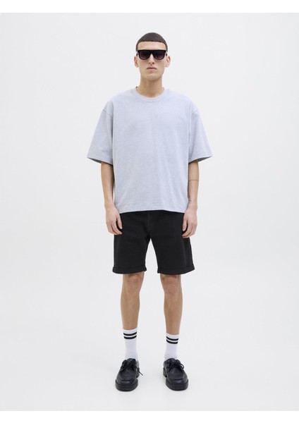 Jack & Jones Erkek Regular Fit Kot Şort - Jjoriginal Rick Model