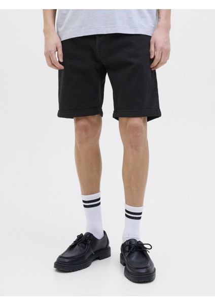 Jack & Jones Erkek Regular Fit Kot Şort - Jjoriginal Rick Model