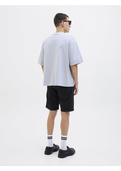 Jack & Jones Erkek Regular Fit Kot Şort - Jjoriginal Rick Model
