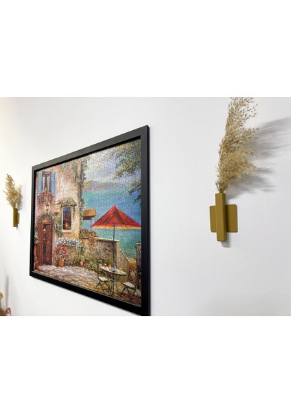 Çiçeklik Modern Dekoratif Duvar Süsü Gold Duvara Monte Çiçek Süs modelleri