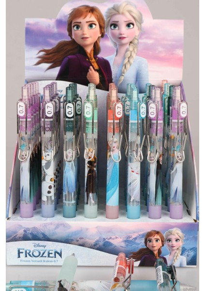 Dekomus Ile Lisanslı Elsa Frozen Versatil Uçlu Kalem 0.7 mm