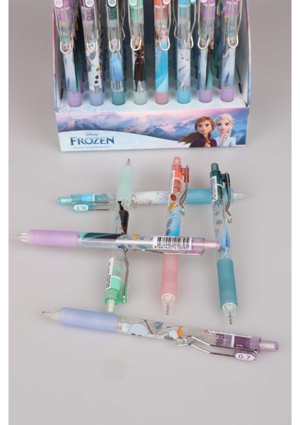 Dekomus Ile Lisanslı Elsa Frozen Versatil Uçlu Kalem 0.7 mm modelleri
