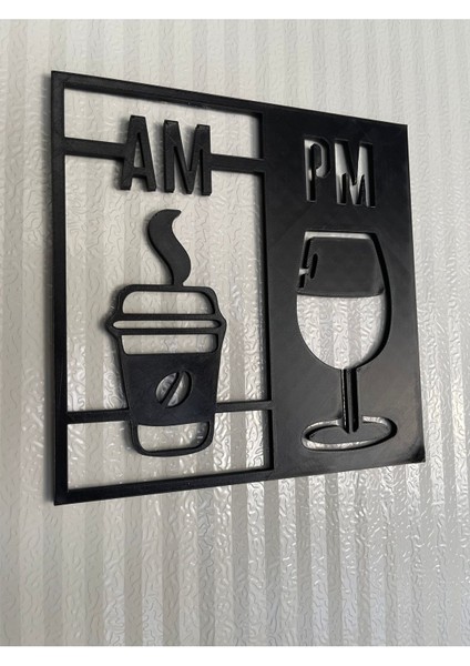 Modern Tasarım Duvar Dekoru-Ev Hediyesi Dekor-Duvar Süsleme-Kahve Köşesi Dekor-Ev Ofis Hediyesi