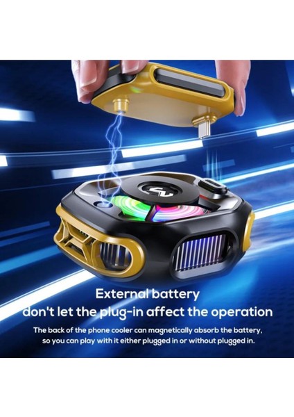 Cx Manyetik Mıknatıslı Magsafe Destekli Ultra Güçlü Telefon Soğutucu Kablolu Rgb Fan fırsatları