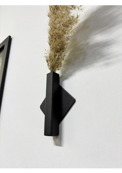 Çiçeklik Modern Dekoratif Duvar Süsü Siyah Duvara Monte Çiçek Süs fırsatları